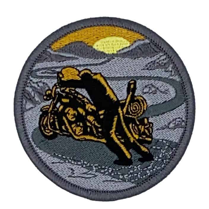 Biker patch image